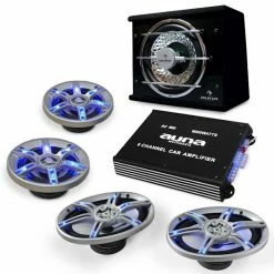Electronic-Star Packs Sono Auto BeatPilot FX-413 Système Hifi 4.1 De Voiture