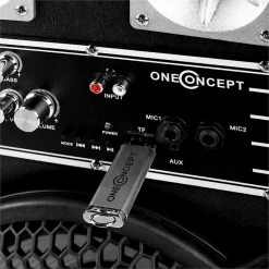 Electronic-Star Multimedia STAR-10A Chaîne Karaoké -Audio-et-HiFi Soldes 60001031 yy 0004 titel oneConcept BSX 10A PA Lautsprecher neu