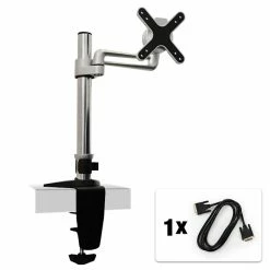 Auna Câbles HDMI ET01-C011 Bras Pivotant - Support De Table