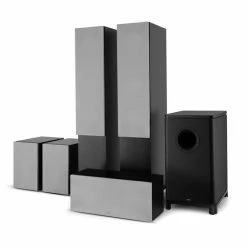 Numan Systèmes D´enceintes 5.1 Reference 851 Soundsystem 5.1 -Audio-et-HiFi Soldes 60001634 yy 0003 front NUMAN Reference 851 Soundsystem schwarz