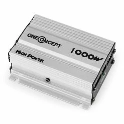 Auna Packs Sono Auto CS469 4.0 Set Hifi De Voiture -Audio-et-HiFi Soldes 60001899 yy 0005 front oneConcept 4 Kanal Endstufe A4 1000W silber reedit