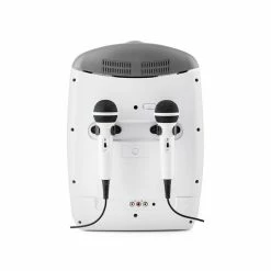 Multimedia Kit Auna Kara Projectura Blanche + Dazzl Mic -Audio-et-HiFi Soldes 60002105 yy 0003 titel back auna Kara Projectura Karaokemaschine mit Projektor reedit